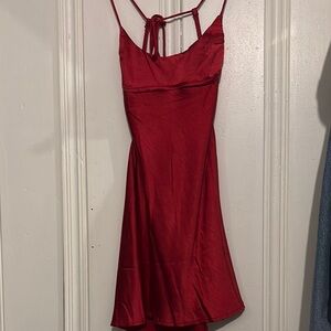 Princess Polly Red Spaghetti Strap Dress